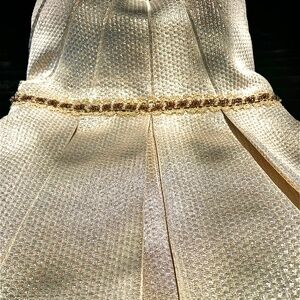 Women's strapless cocktail dress